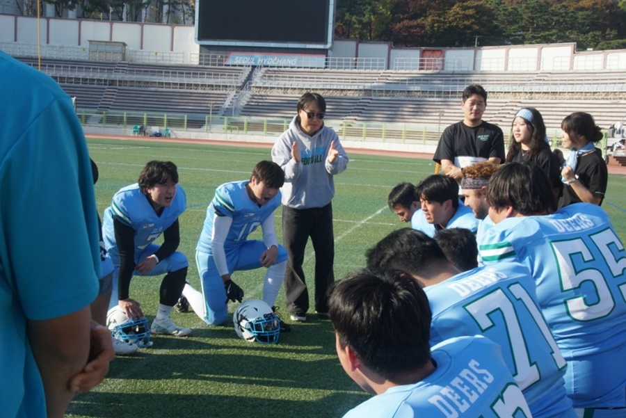 제주대 미식축구부, 창단 첫게임서 미래를 향한 열정 ‘확인’