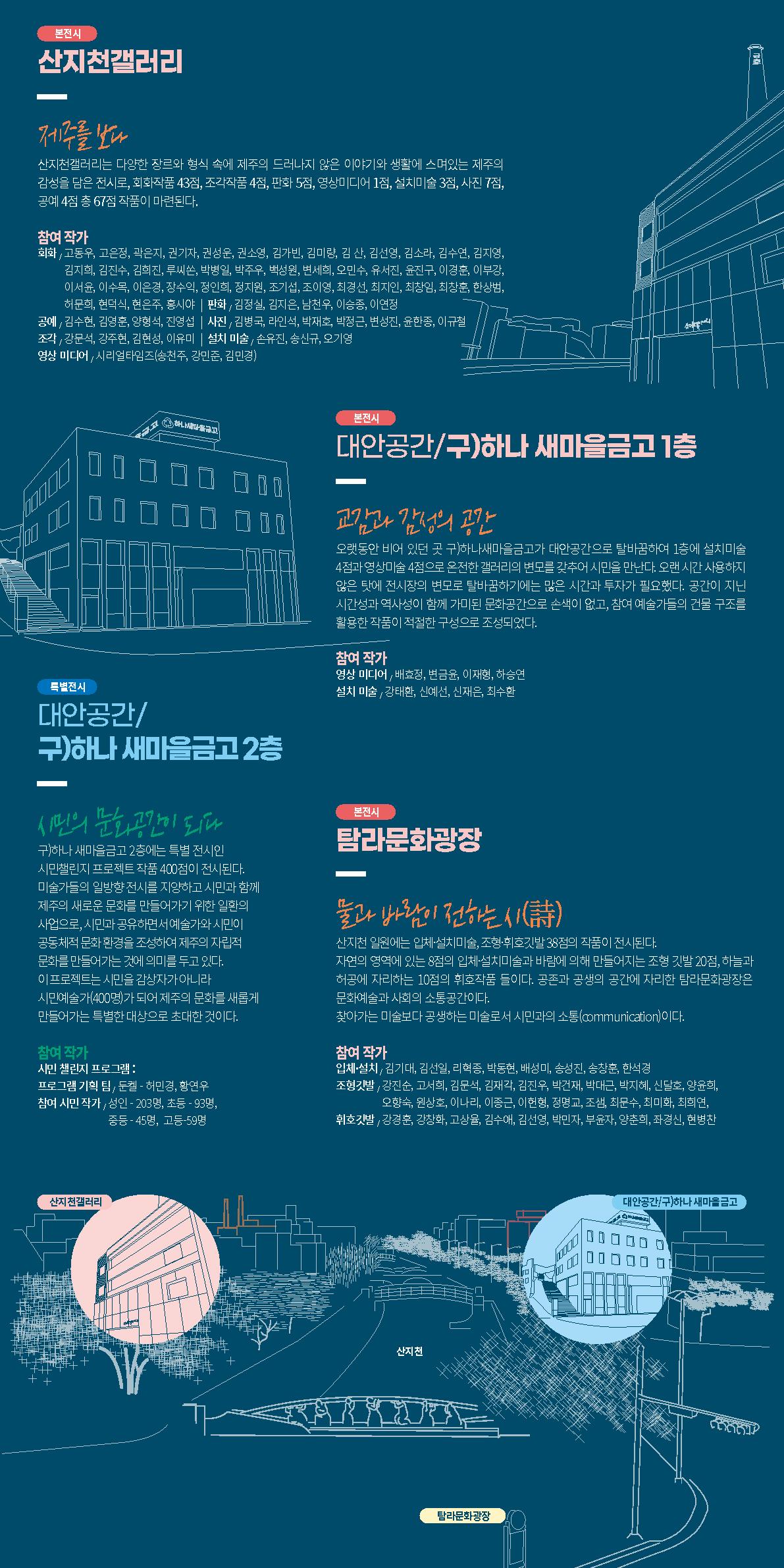 [제주시] 2020 아트페스타in제주 행사 안내