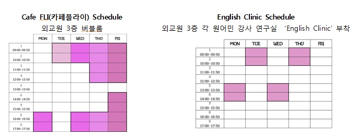 제2차 외국어특별강좌 개강 안내