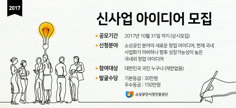 2017년 신사업아이디어 공모 안내