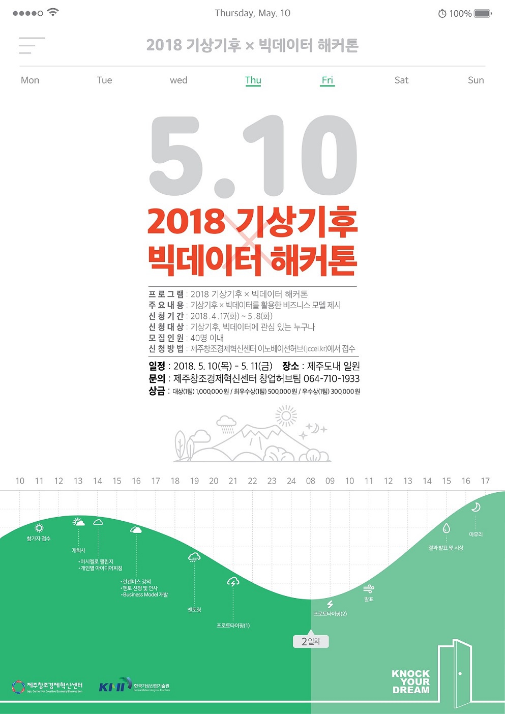 2018 기상기후 X 빅데이터 해커톤