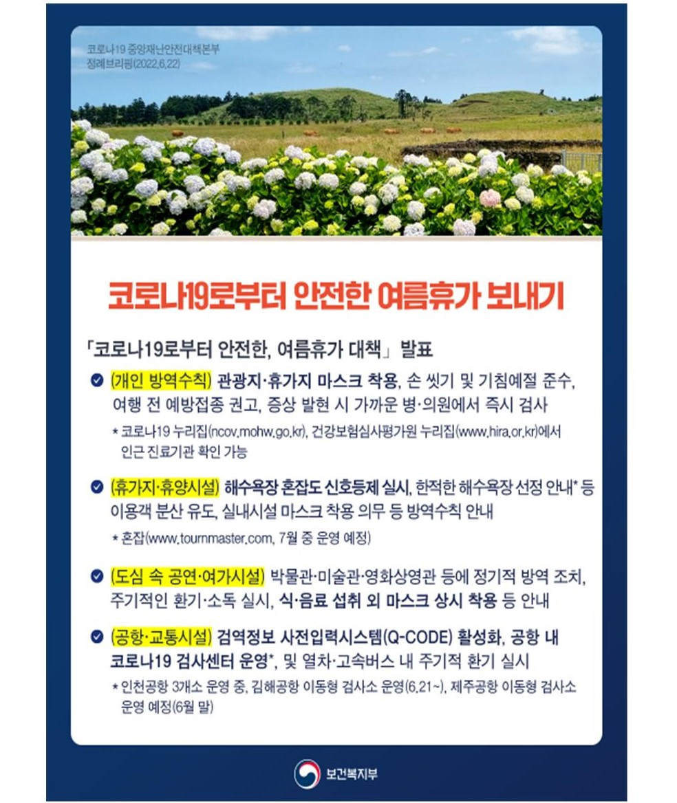 코로나19 발생동향 2022. 7.4.(월)