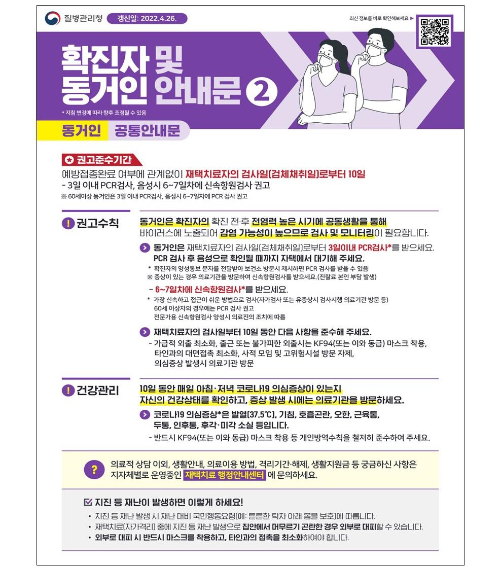 코로나19 발생동향 2022. 7.4.(월)