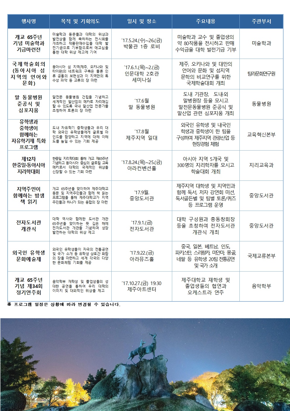 개교 제65주년 기념 프로그램 안내(홈페이지 게시)002.png